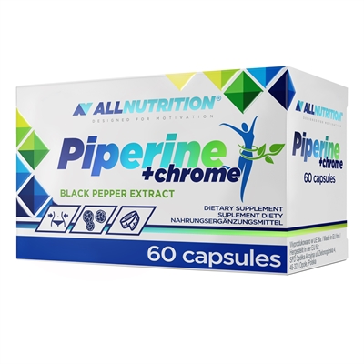 Allnutrition - Piperine + Chrom 60 kapsler