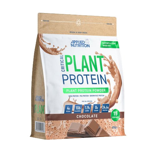 Applied Nutrition - Critical Plant Protein, Chocolate - 450g