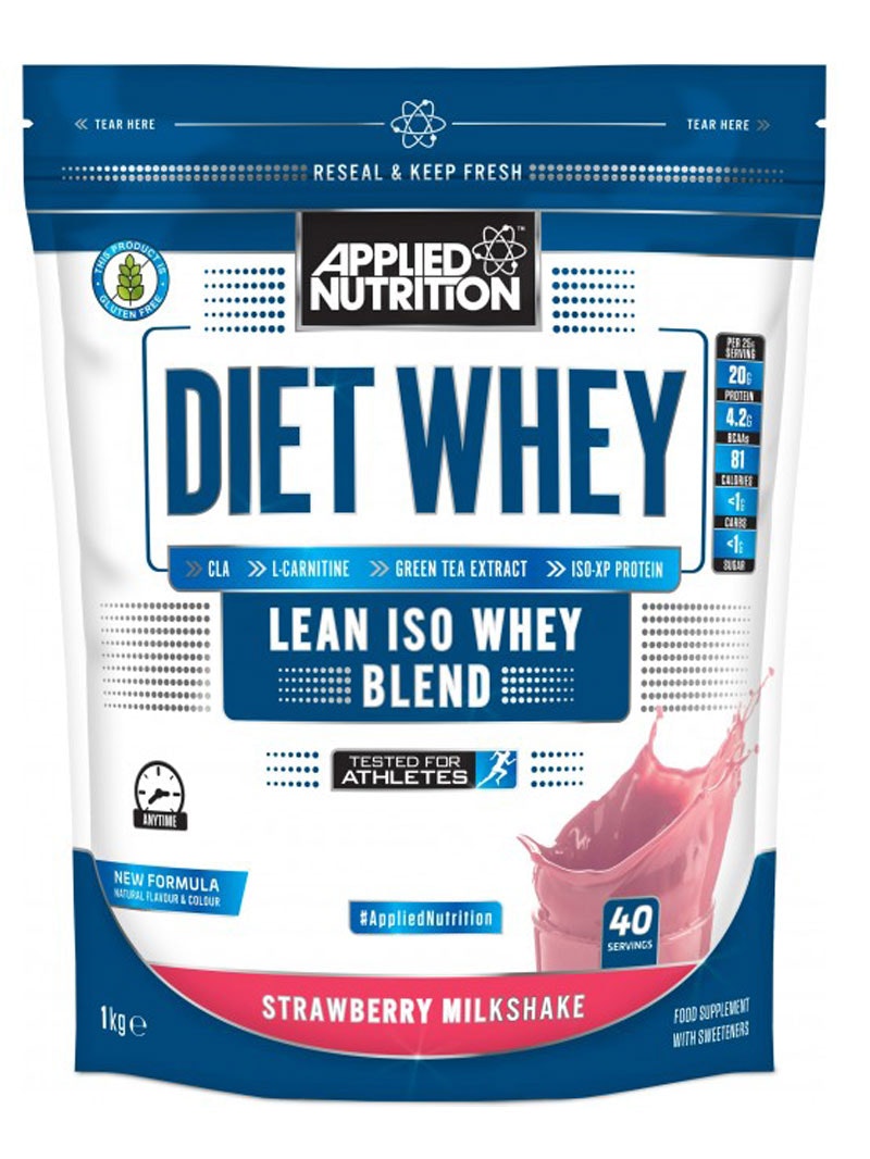 Applied Nutrition - Diet Whey Strawberry Milkshake 1000g