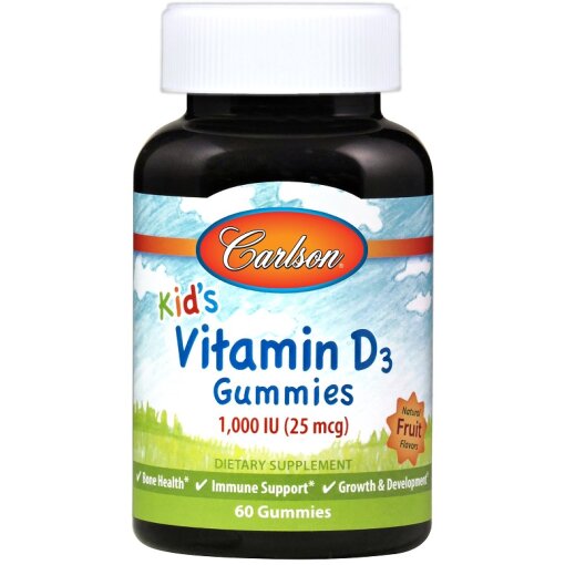 Carlson Labs - Kid's Vitamin D3 Gummies