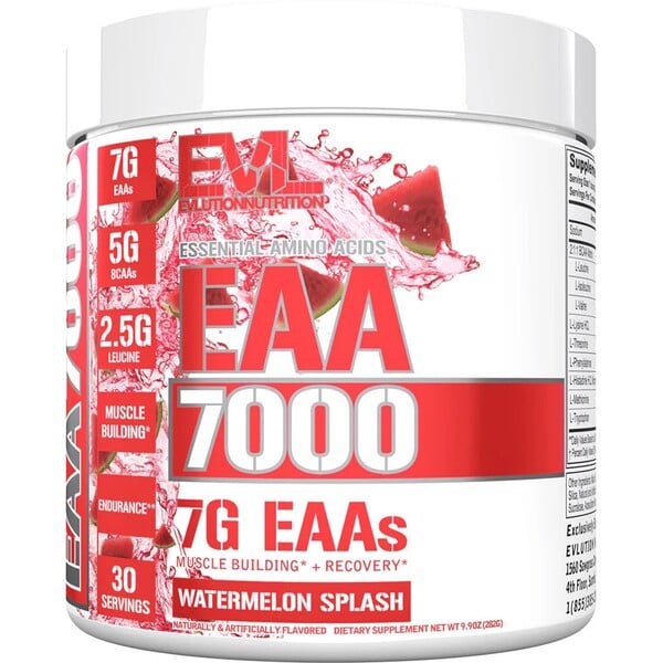 EVLution Nutrition - EAA 7000 Vandmelon Splash 282g