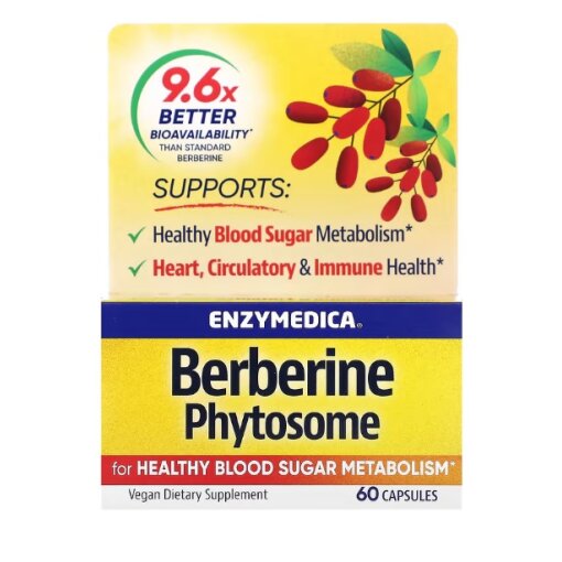 Enzymedica - Berberine Phytosome - 60 caps