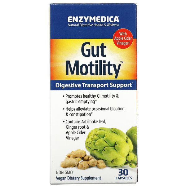 Enzymedica - Gut Motility, 30 kapsler