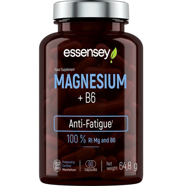 Essensey - Magnesium + B6, 90 kapsler