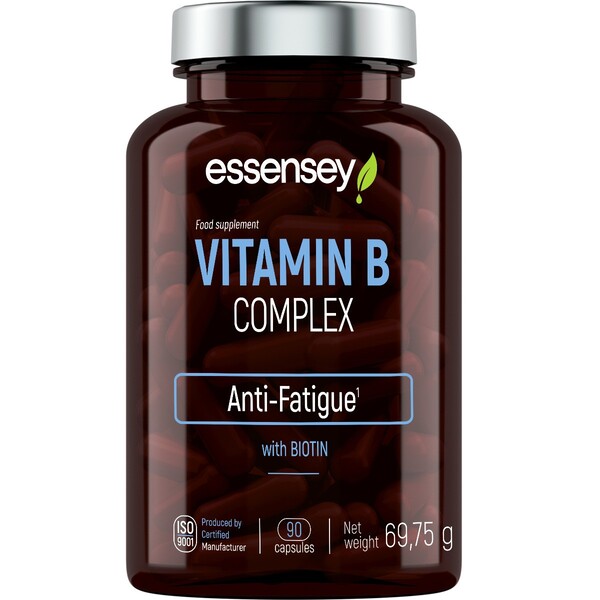 Essensey - Vitamin B-kompleks 90 kapsler
