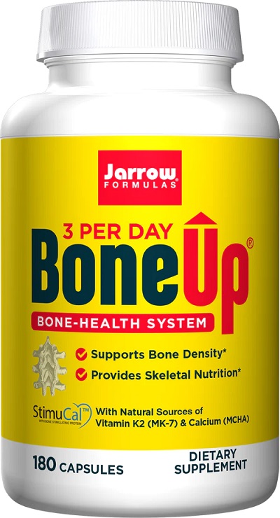 Jarrow Formulas - BoneUp Tre Om Dagen, 180 kapsler