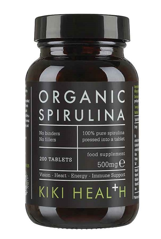 KIKI Health - Spirulina 500 mg, 200 tabletter