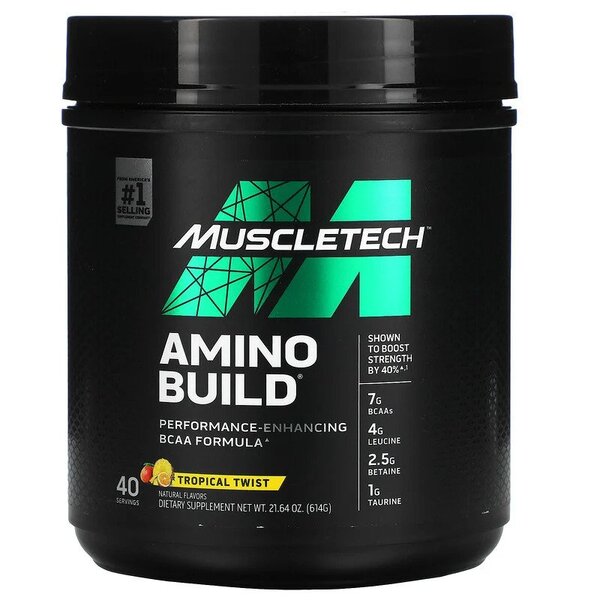 MuscleTech - Amino Build Tropical Twist 614g