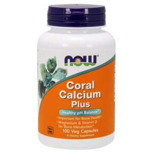 NOW Foods - Coral Calcium Plus - 100 vcaps