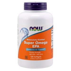 NOW Foods - Super Omega EPA Molecularly Distilled - 120 softgels