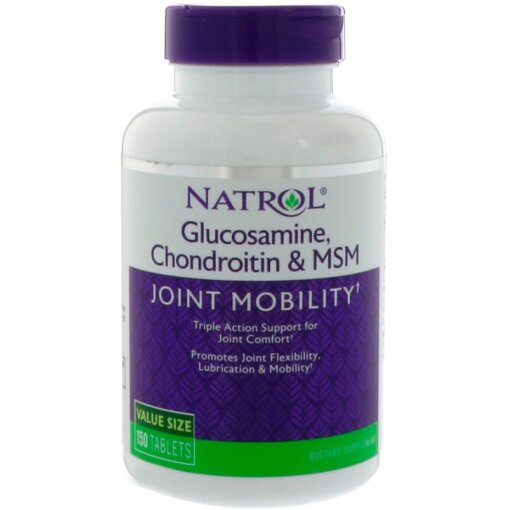 Natrol - Glucosamine Chondroitin & MSM - 150 tabs