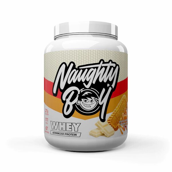 Naughty Boy - Advanced Whey, White Chocolate Caramel Biscuit - 2010g