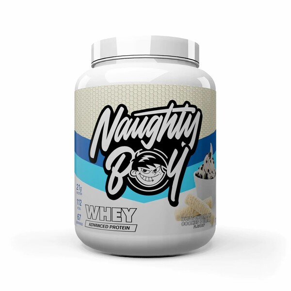 Naughty Boy - Advanced Whey, White Chocolate Cookies & Cream - 2010g