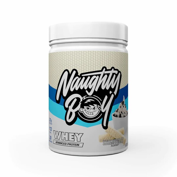 Naughty Boy - Advanced Whey, White Chocolate Cookies & Cream - 900g