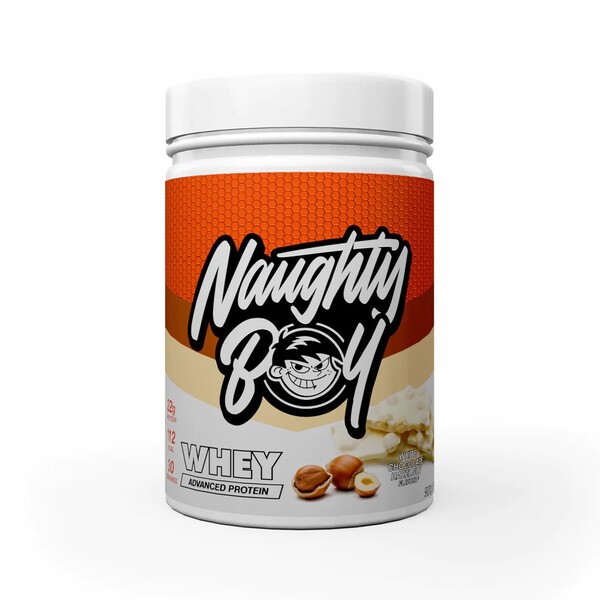 Naughty Boy - Advanced Whey, White Chocolate Hazelnut - 900g