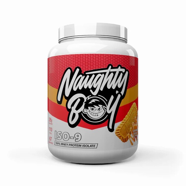 Naughty Boy - Iso-9 Caramel Biscuit, 2010g