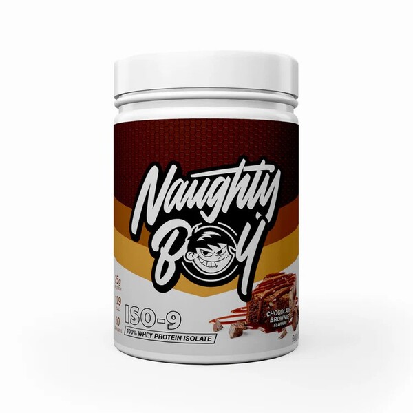 Naughty Boy - Iso-9 Chokolade Brownie 900g