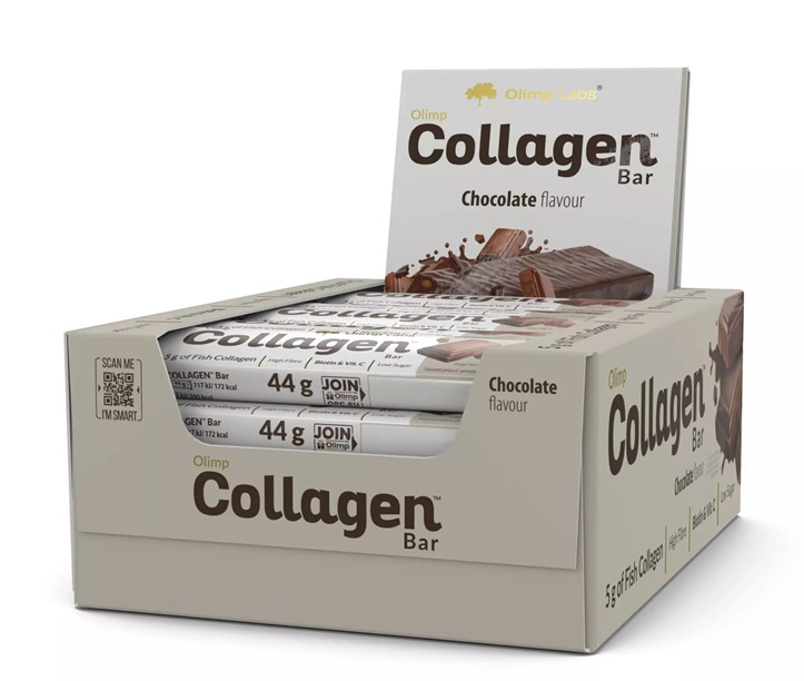 Olimp Nutrition - Collagen Bar, Chocolate (EAN 5901330094019) - 25 x 44g