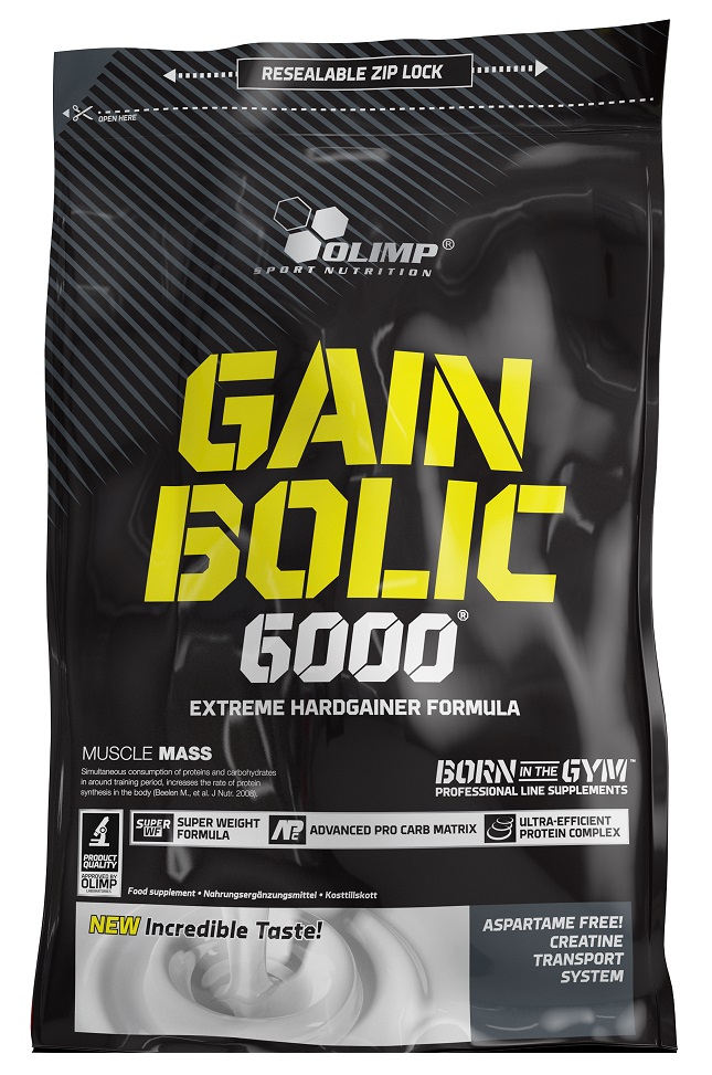 Olimp Nutrition - Gain Bolic 6000, Cookies Cream - 1000g billede