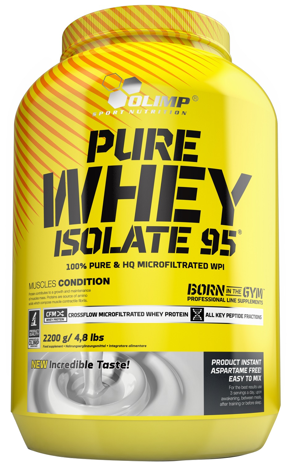 Olimp Nutrition - Pure Whey Isolate 95, Strawberry - 2200g