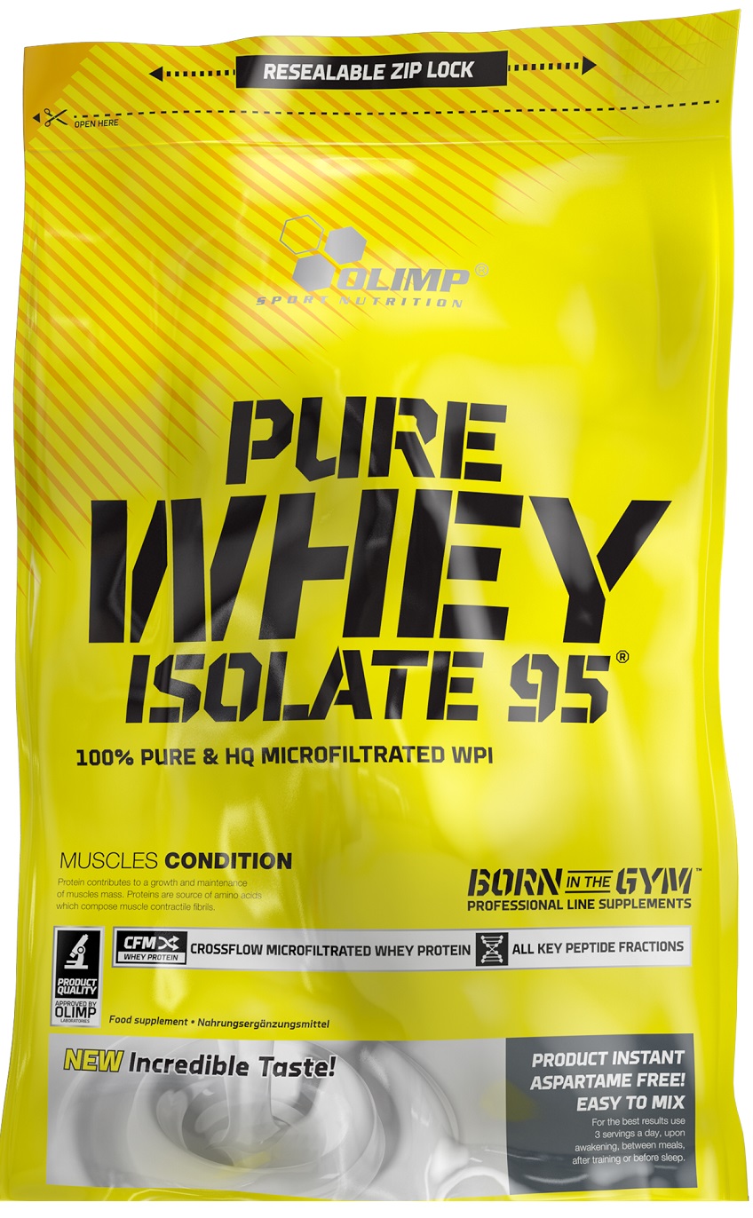 Olimp Nutrition - Pure Whey Isolate 95, Strawberry - 600g