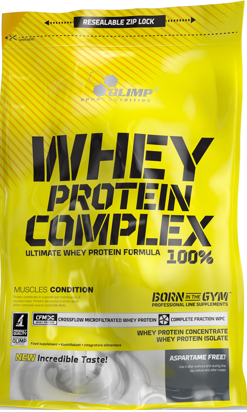 Olimp Nutrition - Whey Protein Complex 100%, Strawberry - 700g billede