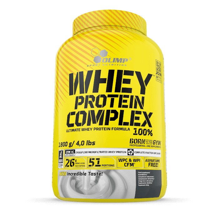 Olimp Nutrition - Whey Protein Complex 100%, Vanilla - 1800g