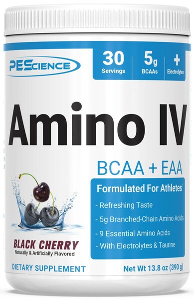 PEScience - Amino IV Black Cherry 390g