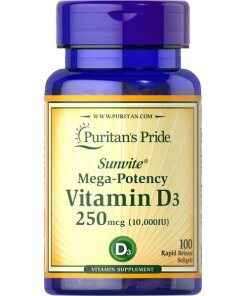 Puritan's Pride - Mega-Potency Vitamin D3
