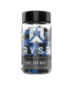 RYSE - Pump Cap Max - Project Blackout - 120 caps