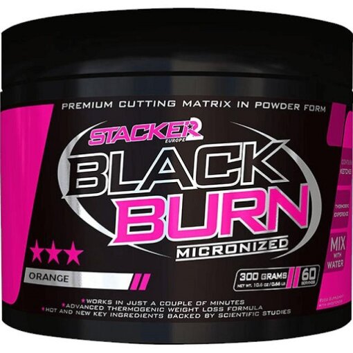 Stacker2 Europe - Black Burn Micronized