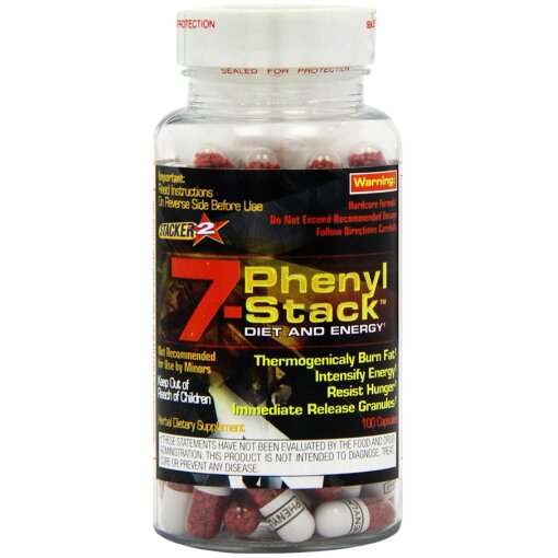 Stacker2 Europe - Stacker 2 7-Phenyl Stack - 100 caps