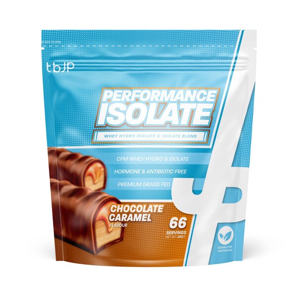 Trained by JP - Performance Isolate, Chocolate Caramel - 2000g