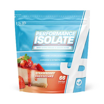 Trained by JP - Performance Isolate, Strawberry Cheesecake - 2000g