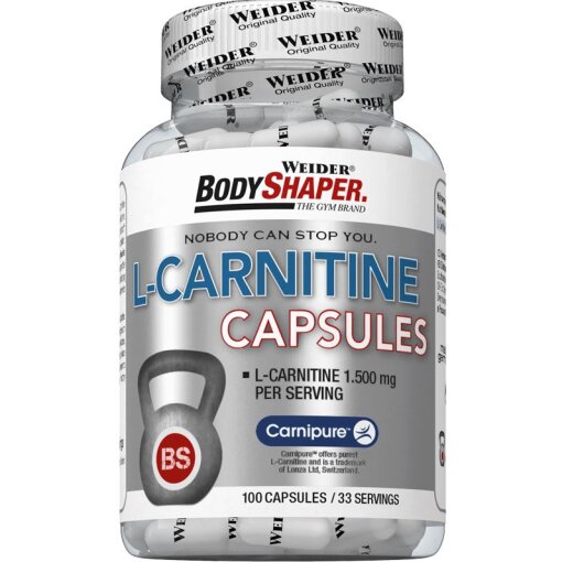 Weider - L-Carnitine Capsules - 100 caps