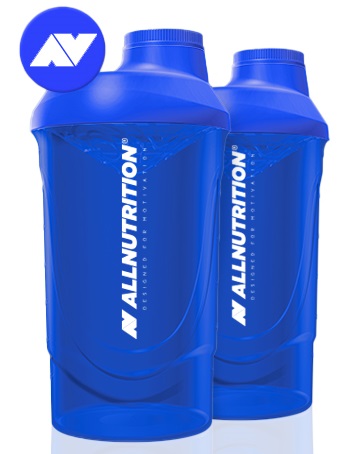 Allnutrition - Shaker 2LOGO Stunning Blue 600 ml