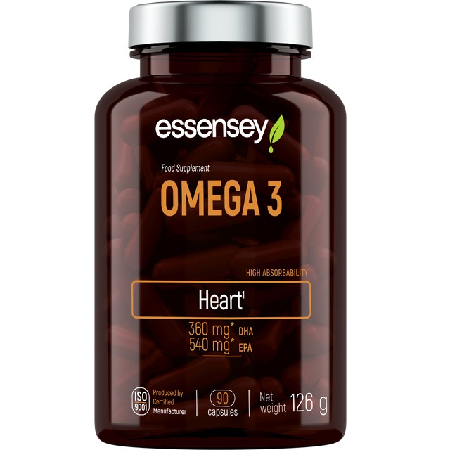 Essensey - Omega 3, 90 kapsler