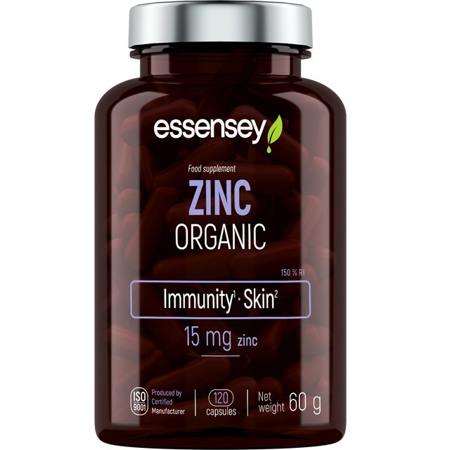 Essensey - Zink 15 mg, 120 kapsler