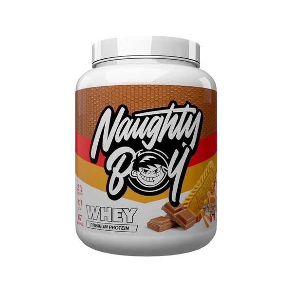 Naughty Boy - Advanced Whey, Milk Chocolate Caramel Biscuit - 2010g
