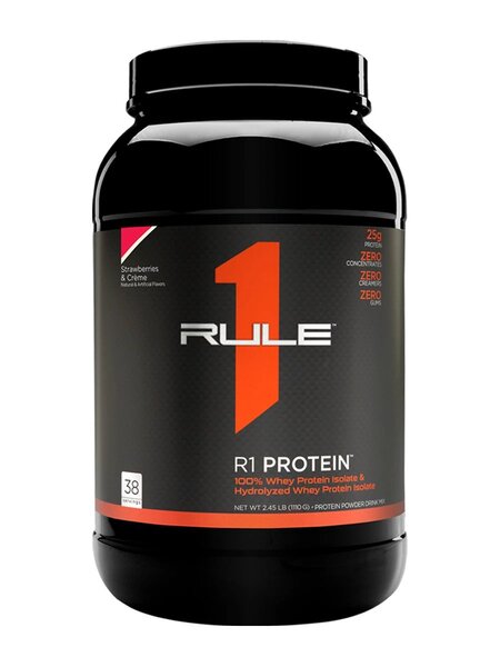 Rule One - R1 Protein, Strawberries & Creme - 1110g