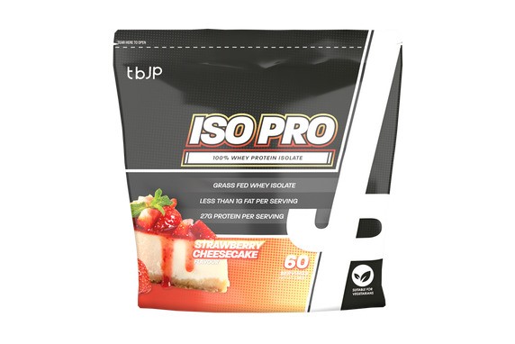 Trained by JP - Iso Pro, Strawberry Cheesecake - 1800g