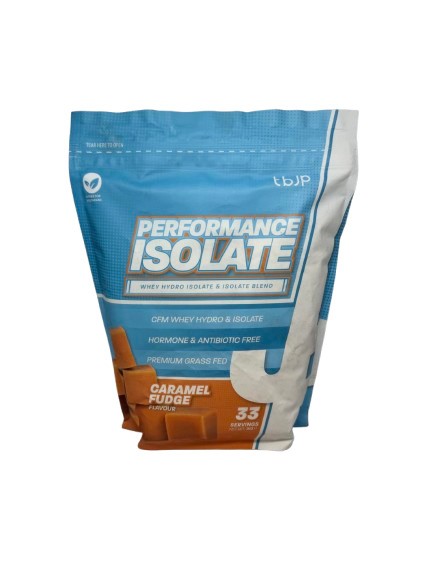 Trained by JP - Performance Isolate, Caramel Fudge - 1000g