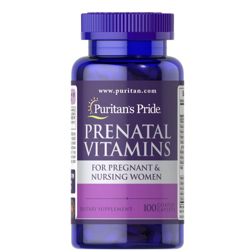 Puritan's Pride - Prenatal Vitamins - 100 caplets