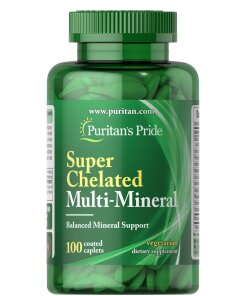 Puritan's Pride - Super Chelated Multi-Mineral - 100 caplets
