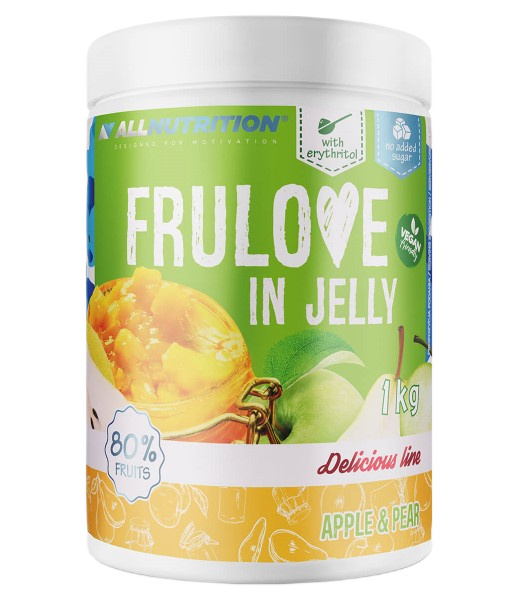 Allnutrition - Frulove i Gelé, Æble & Pære 1000g