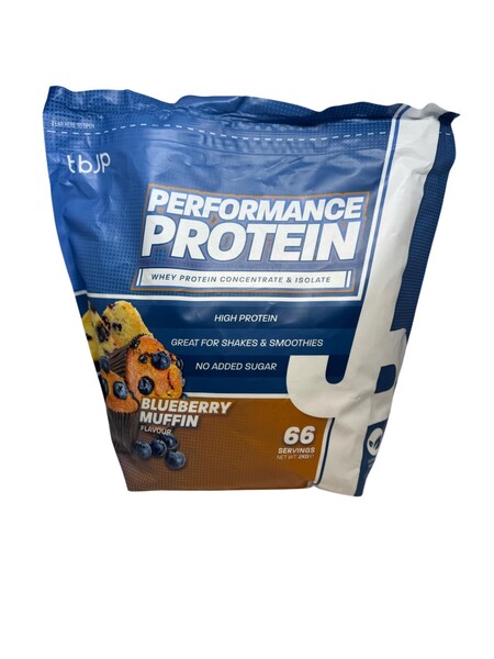 Trained by JP - Performance Protein, Blueberry Muffin (EAN 659048417440) - 2000g