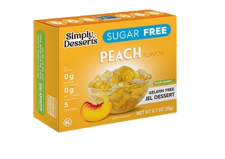 Simply Delish - Jel Dessert, Peach - 20g
