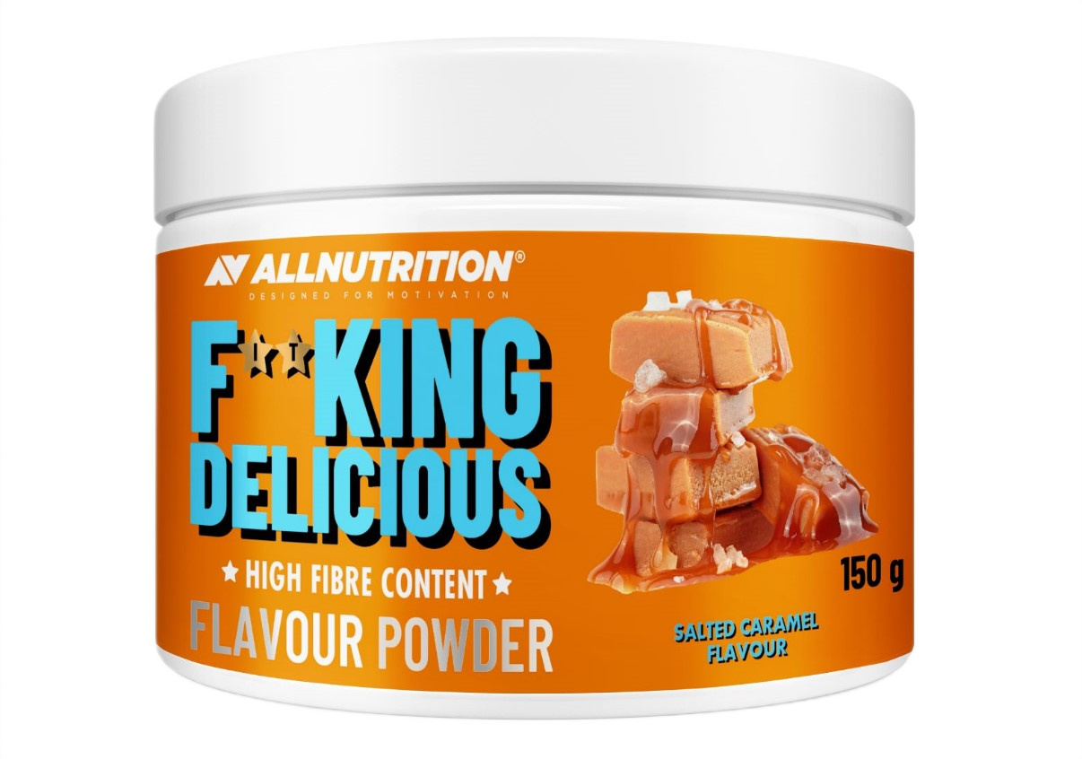 Allnutrition - Fitking Delicious Flavour Powder, Salted Caramel - 150g