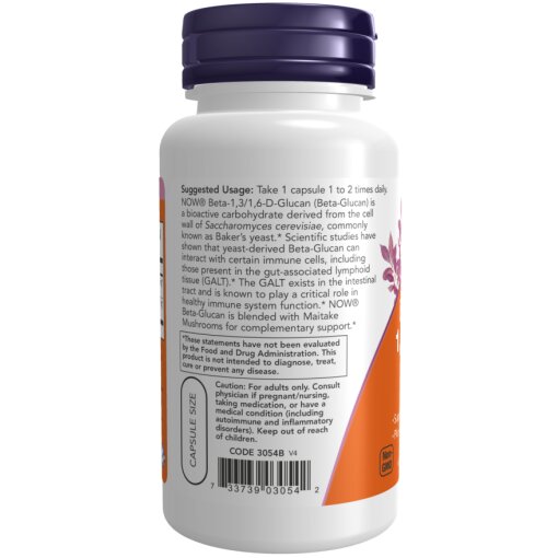 6- D -Glucan 100 mg Veg Capsules