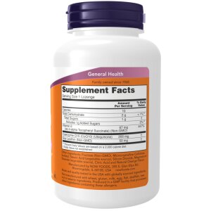 NOW Foods - CoQ10 med Lecithin & Vitamin E, 200mg (Tyggetabletter) - 90 pastiller